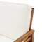 Alaterre Furniture Okemo Acacia Outdoor Dining Chair with Cushion ANOK02ANO - alternate 7